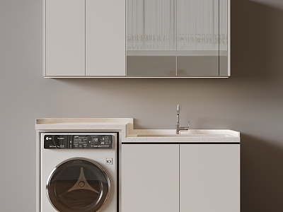 Washing machine cabinet model