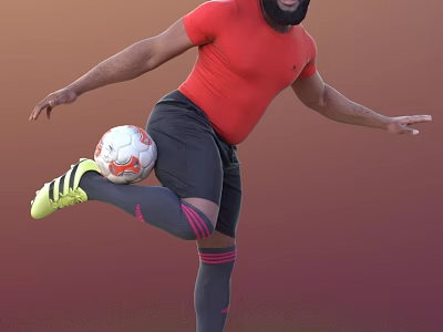 modern man 3d model
