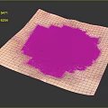 Roasted Coffee Beans Arranged On White Paper Surface For Visual Presentation