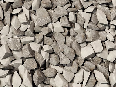 Natural Stone and Wood Materials for Home Decor and Construction Use 3d model
