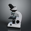 Household Educational Microscope With Adjustable Lenses For Student Science Home Experiments
