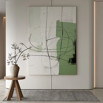 decorative painting 3d model