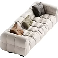 Multiplayer Sofa Cream Wind Multiplayer Sofa 3d model