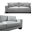 Flexform double sofa 3d model