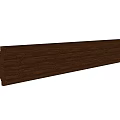 Wooden Display Rack with Multiple Hooks for Hanging Items Modern Wall Mounted Storage Solution
