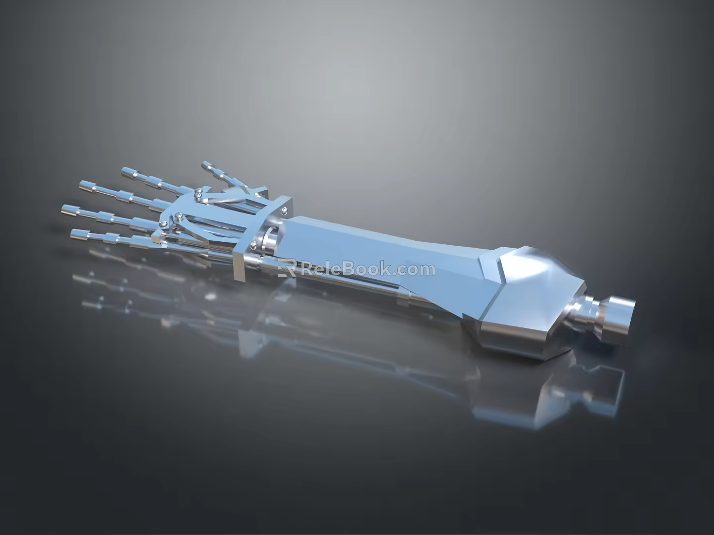 Modern Robot Arm Robot Arm Mechanical Arm Robot Arm Robot Head 3d model