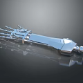 Modern Robot Arm Robot Arm Mechanical Arm Robot Arm Robot Head 3d model