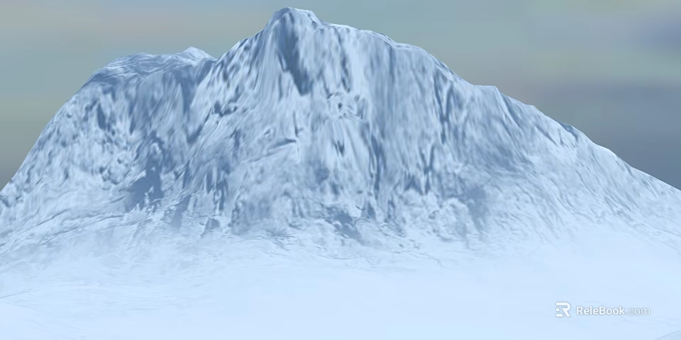 Beautiful Garden Landscape Design With Green Plants Stone Pathway And Water Feature 3d model 