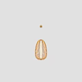 Modern Golden Vertical Striped Chandeliers with Elegant Design for Home Decor