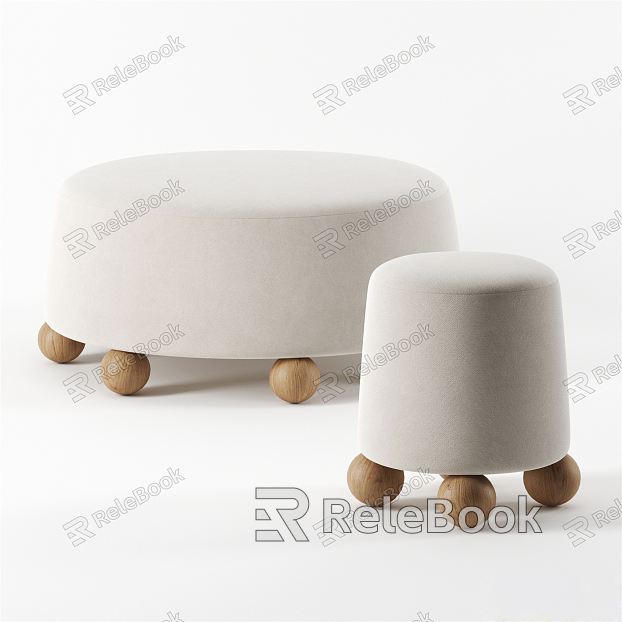 Nordic sofa stool stool model