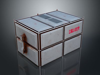 Boxes, Boxes, Bags and Containers Realistic 3d model