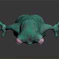 Frog Poison Frog Game Frog Reptile Cold Blooded Animal Reptile 3d model