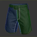 Modern Stylish Dark Casual Shorts With White Stitching And Side Pocket Detail