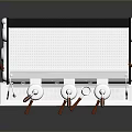 Portable Silver Laptop With Metal Chassis Open Display And Mouse On Smooth Surface