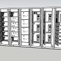 Metal Storage Cabinet With Multiple Compartments Shelves And Drawers For Office Use