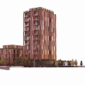 modern architecture 3d model