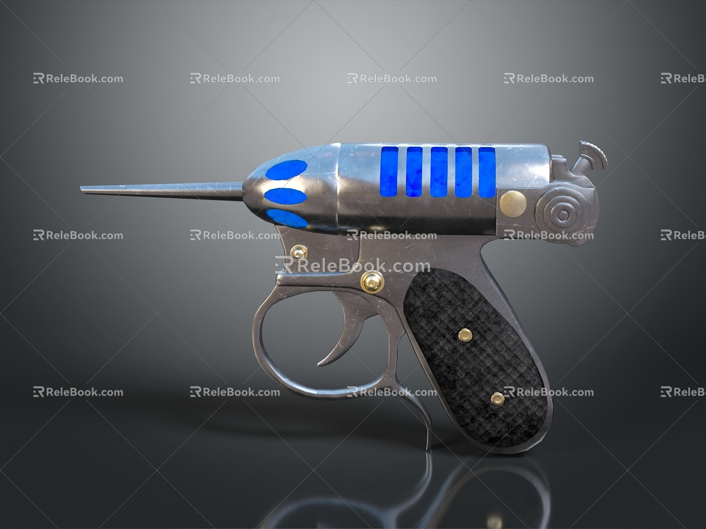 Modern anesthetic gun gun gun infusion gun animal anesthetic gun model