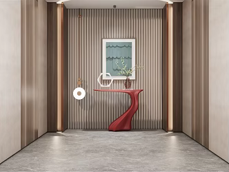 Decorative porch 3d model
