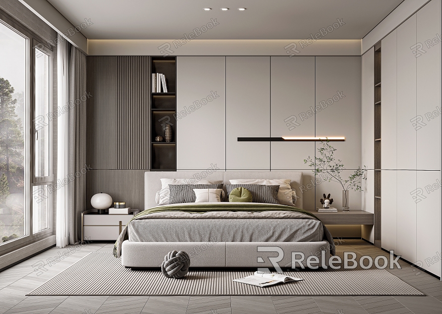 Modern Bedroom model