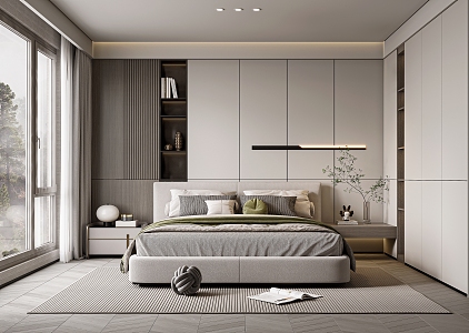 Modern Bedroom 3d model