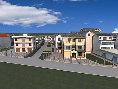 new rural reconstruction 3d model new rural reconstruction 3d model