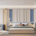Modern Luxury Hotel Guest Room With Comfortable King Bed And Cozy Leisure Sitting Area