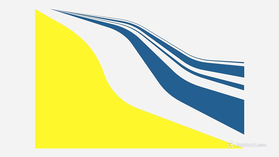 Commercial Equipment With Yellow White Blue Wavy Lines Modern Design Features 3d model 