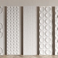 Modern wall panel 3d model