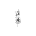 Stylish Daily Washing Supplies With Soap Lotion Storage Ladder Towels And Baskets