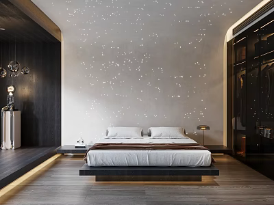 Modern Bedroom 3d model