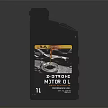 High Quality Industrial Equipment 2 Stroke Motor Oil 1L Bottle with Engine Design