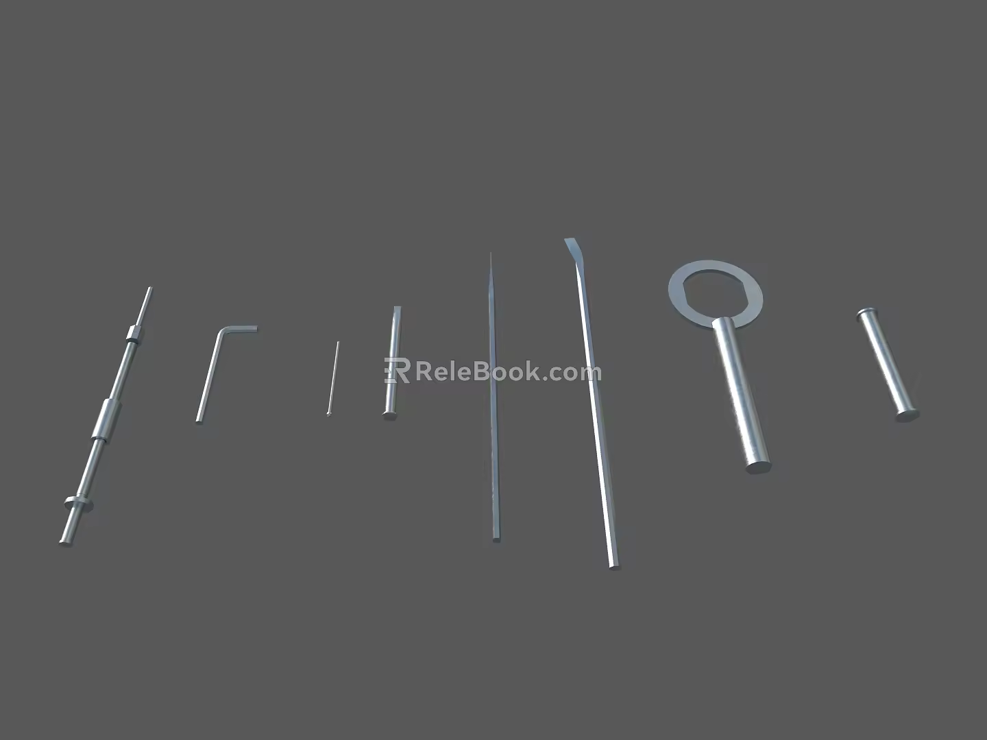 Hardware Tools Dismantling Tools Steel Boil 3d model