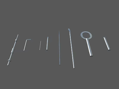 Hardware Tools Dismantling Tools Steel Boil 3d model