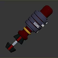 SACHS Red Top Blue Body Shock Absorber Hardware Tool With Yellow Red Components