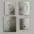 Stainless Steel Daily Washing Necessities Design With Soap Dish And Hand Wash Bottle