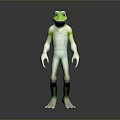 Frog Poison Frog Game Frog Reptile Cold Blooded Animal Reptile 3d model