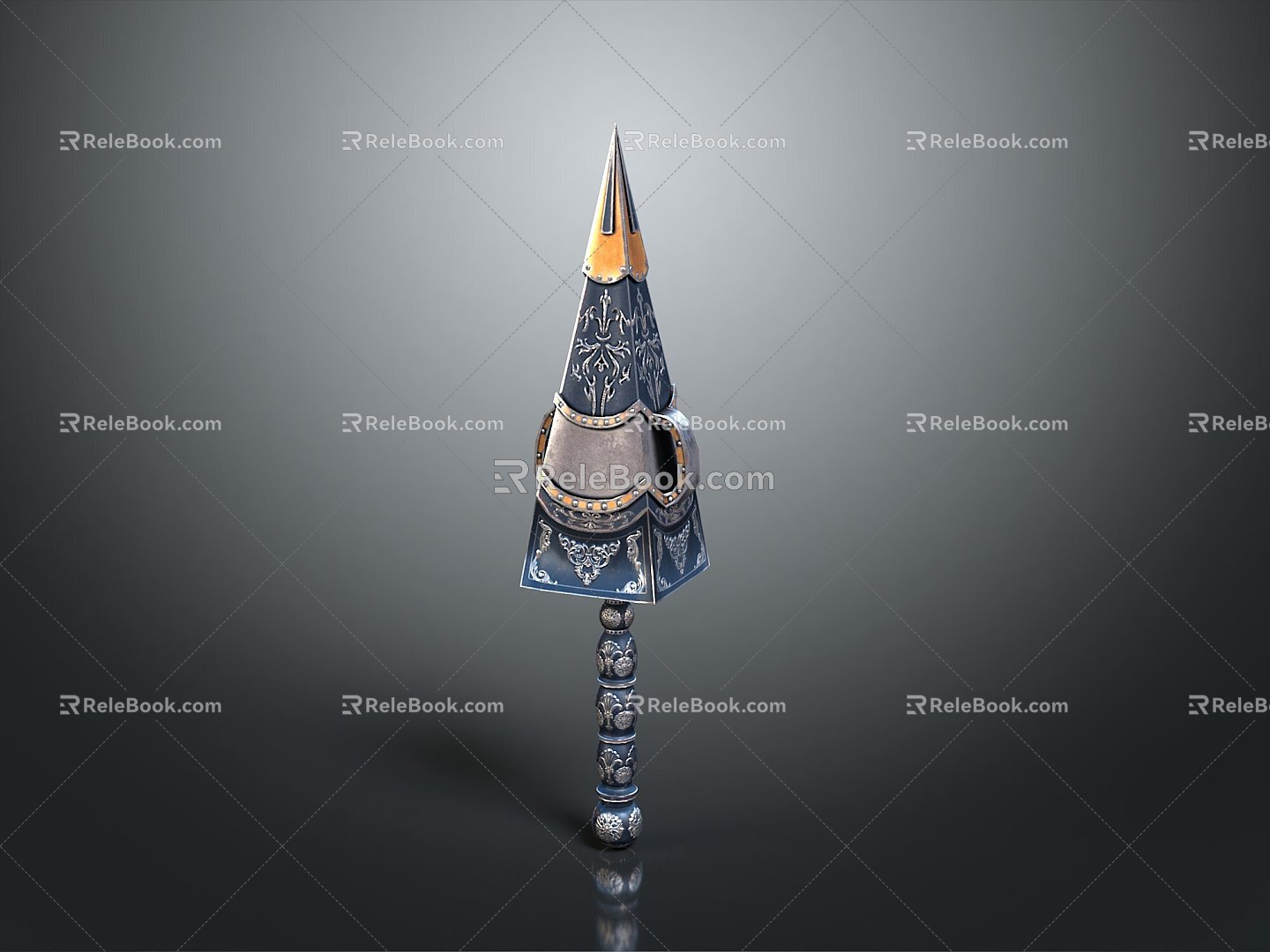 Spear Spear Ancient Weapon Cold Weapon Medieval Item Medieval Weapon Sword Sword Axe 3d model