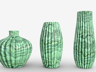 Simple vase ornaments artwork 3d model