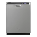 Whirlpool Stainless Steel Kitchen Appliance With Built In Handle And Modern Design