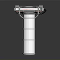 Military Grade Weapon Platform With Metallic Cylindrical Multi Layer Top Structure Design