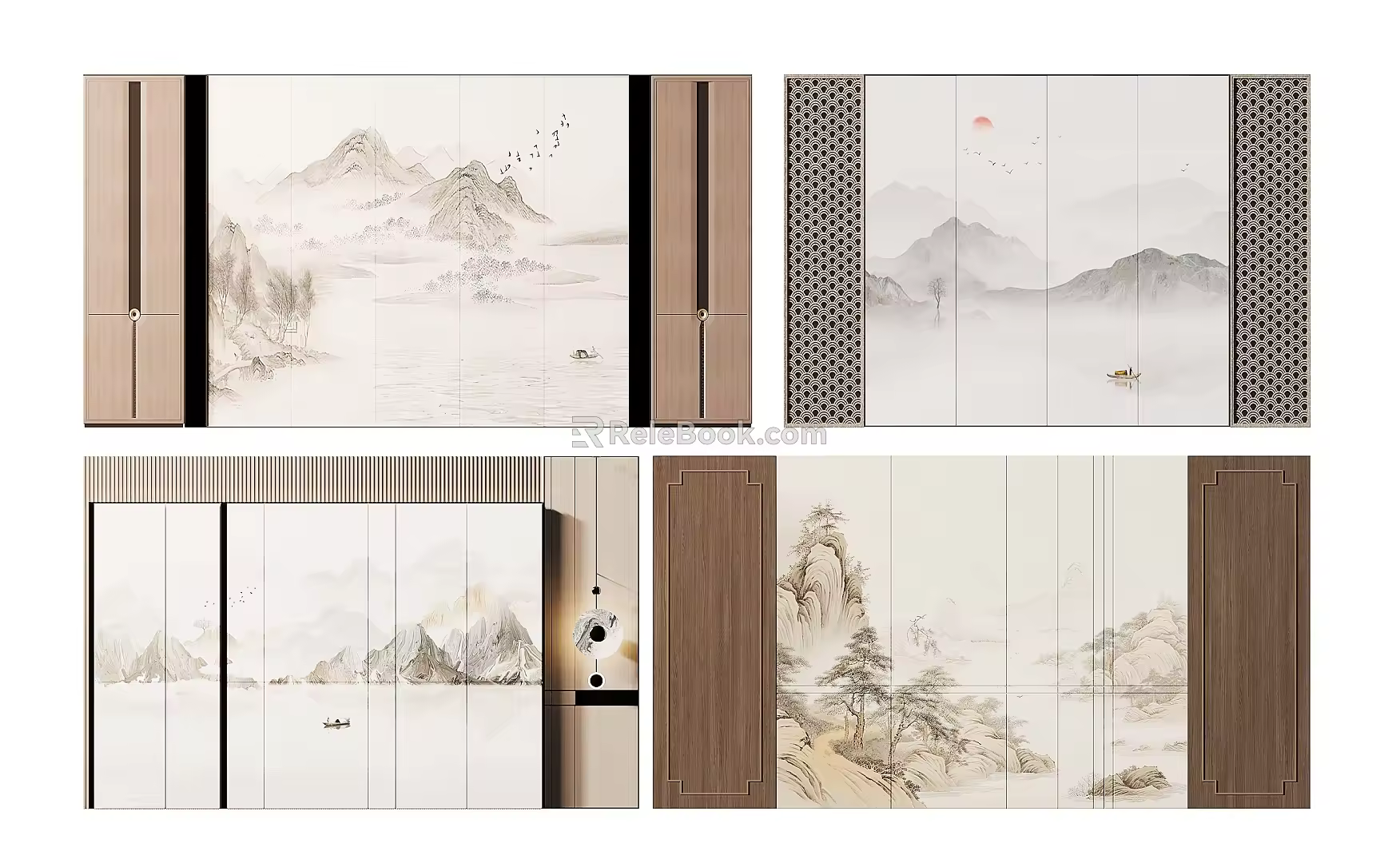 Background board 3d model