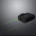 EOTech Tactical Black Weapon Laser Sight Device Emitting Green Laser Beam