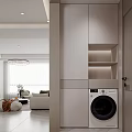 Elegant Modern Bathroom Vanity With Backlit Mirror Marble Sink Countertop Storage