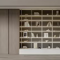 Bookcase Office Bookshelf 3d model