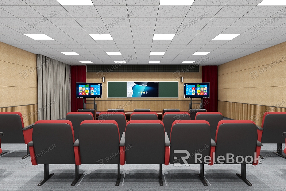 Modern Classroom Classroom Screen model