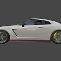 Unlock sports car 3d model