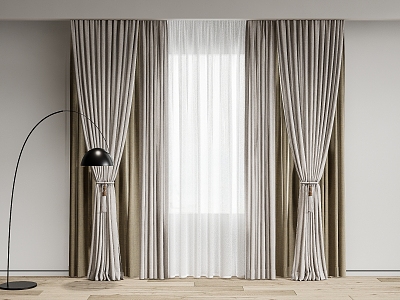 modern curtain fabric curtain gauze curtain fabric curtain model