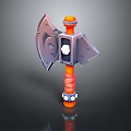 Tomahawk Axe Wooden Axe Handle Axe Mountain Axe Chopping Wood Axe Chopping Wood Axe Magic Axe 3d model