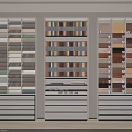 Modern Sample Cabinet Sample Cabinet Material Cabinet Board Cabinet Display Cabinet Board Cabinet 3d model