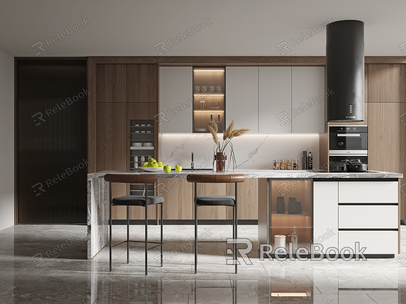 Open Kitchen Modern Kitchen model